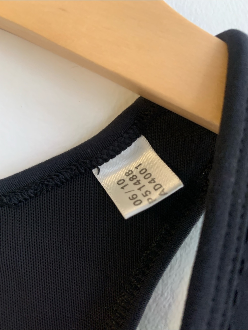 adidas Black Racerback Goodlife Performance Tank - Picture 4 of 5